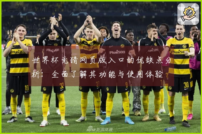 世界杯竞猜网页版入口的优缺点分析：全面了解其功能与使用体验