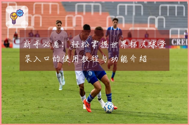 新手必看：轻松掌握世界杯买球登录入口的使用教程与功能介绍