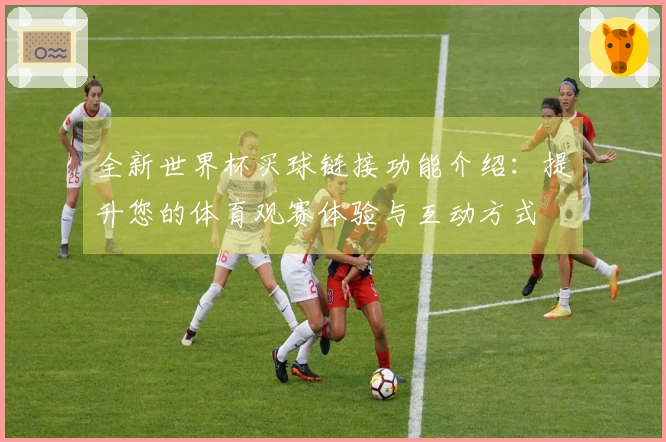 全新世界杯买球链接功能介绍：提升您的体育观赛体验与互动方式